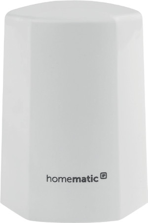 Temparatur- und Feuchtigkeitssensor außen weiß