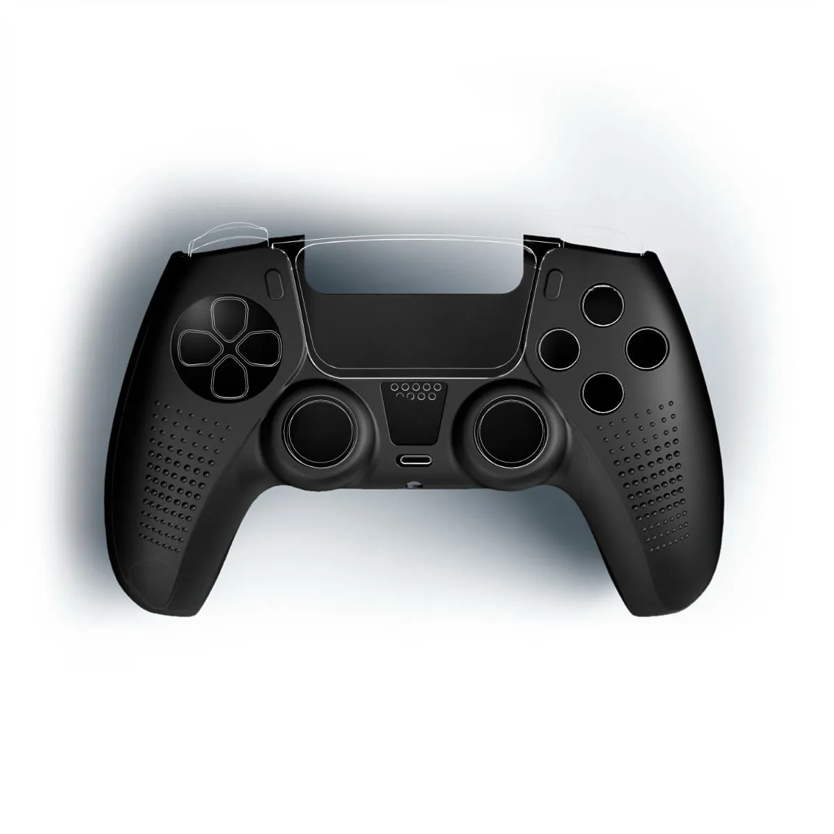 6in1-Zubehör-Set für Playstation 5 Controller, Schwarz (00115522)