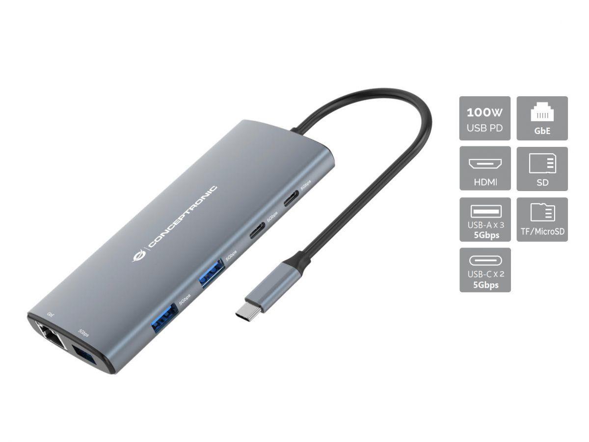 DONN0610-in-1 USB 3.2 Gen 1 Dockingstation