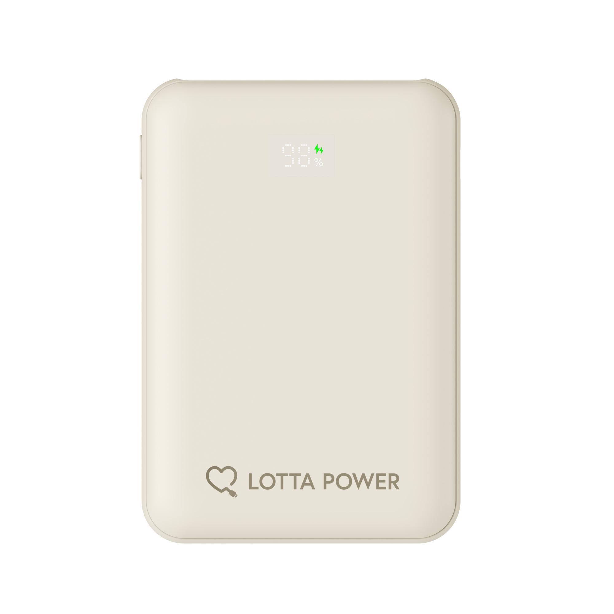 Powerbank mini 10.000 mAh Sand