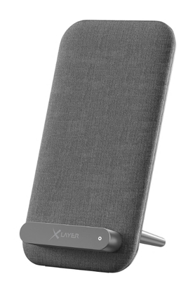 Induktive Ladestation 15W Qi-zertifiziert Dark Grey Kabelloses Ladegerät