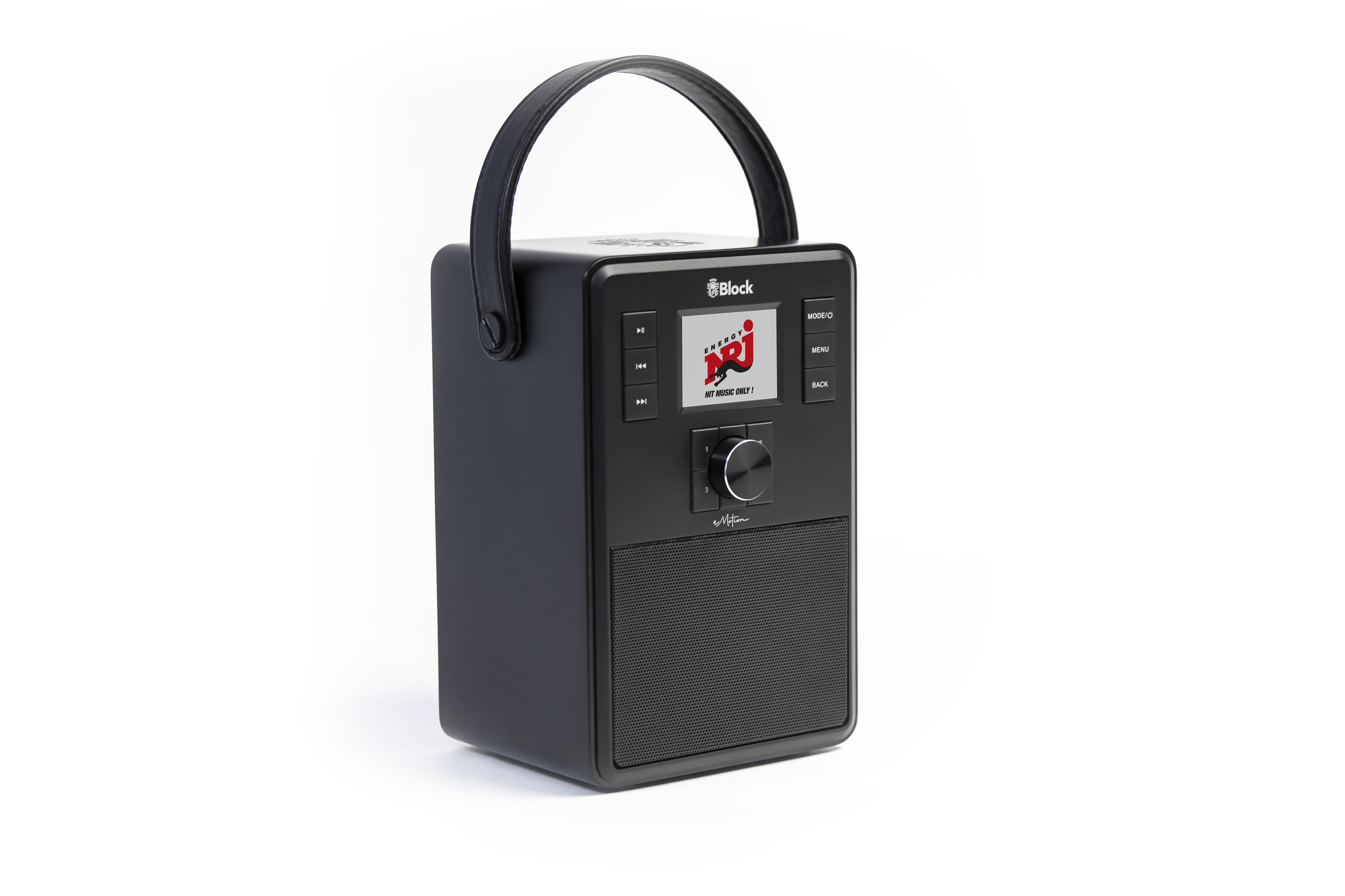 eMotion Schwarz (AB10221-01) DAB+ Internetradio