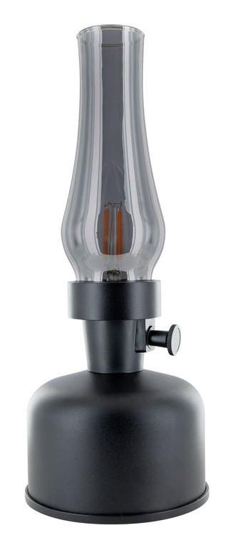 Retro Leuchte Petroleum Schwarz TILA1803