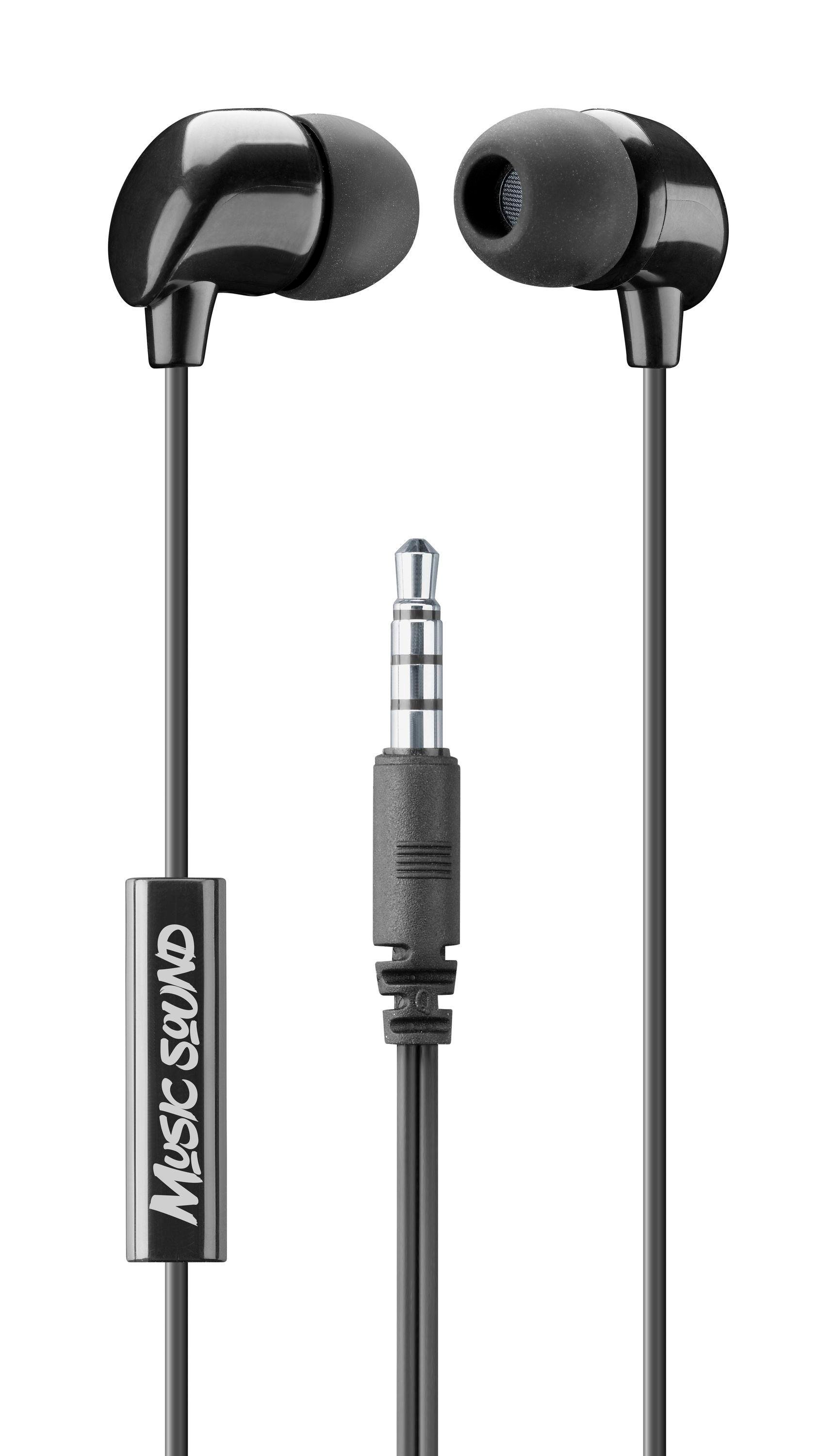 Music & Sound IN-EAR Earphones Black (60585)