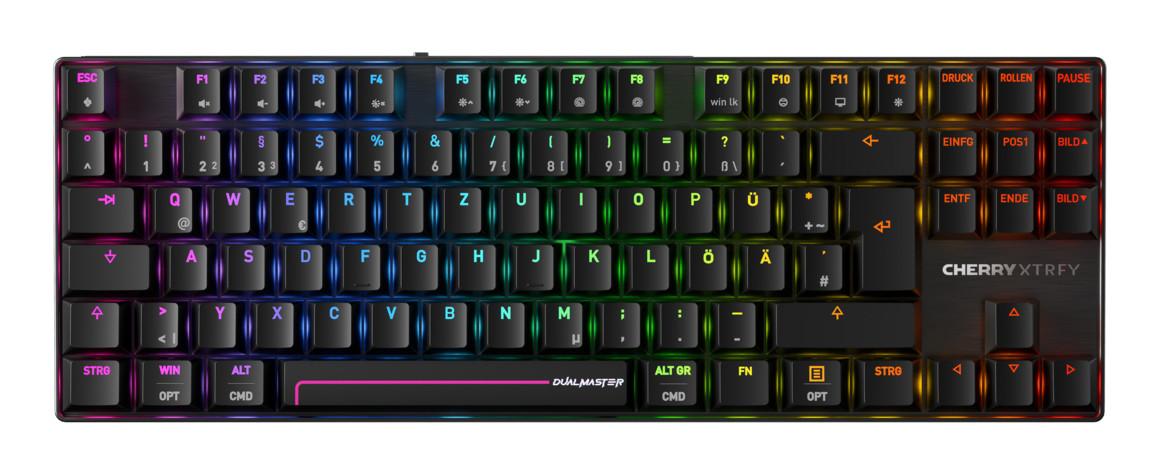 XTRFY MX 8.2 Pro TMR Wireless Gaming-Tastatur, Schwarz
