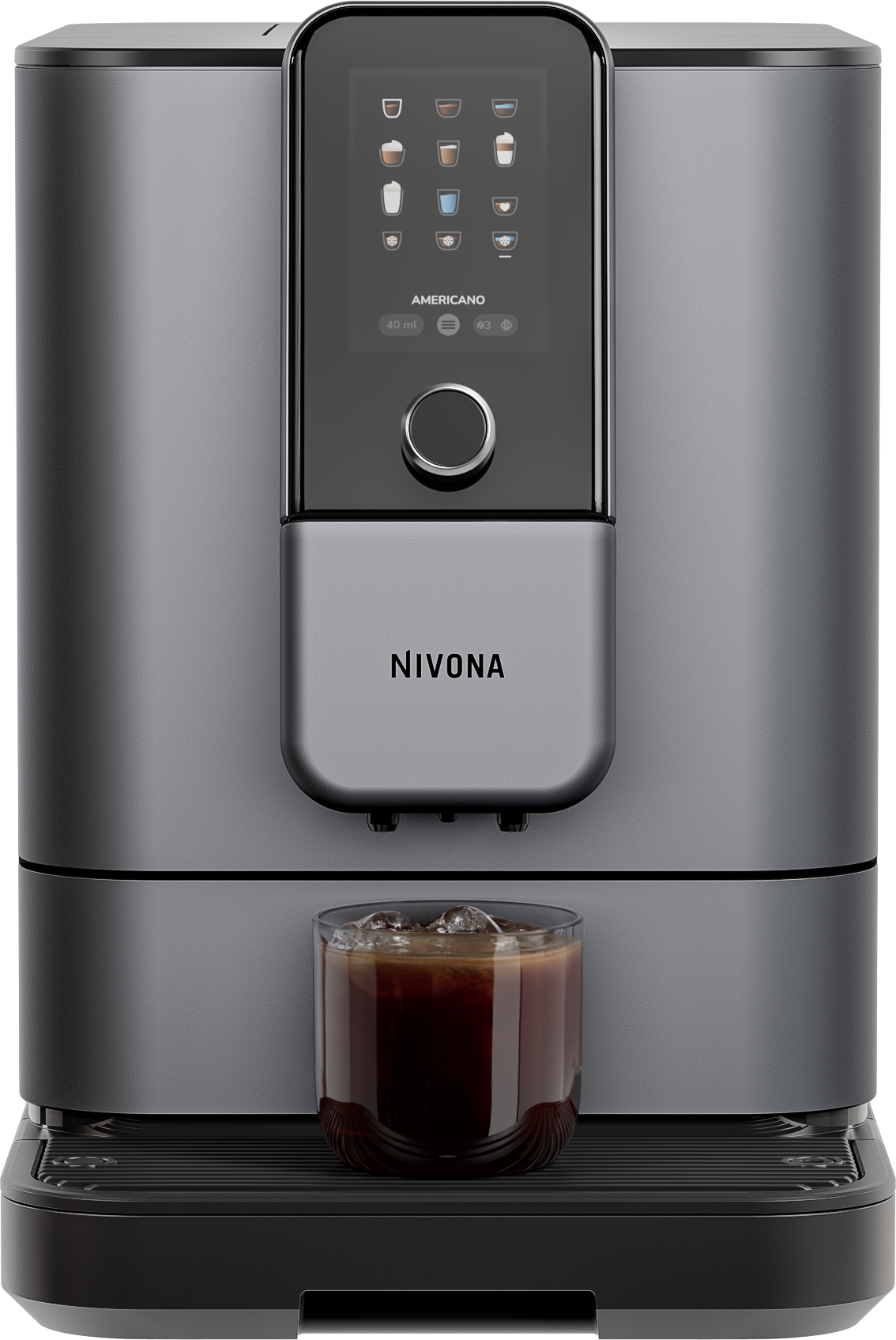 NIVO 8107 Perlenblau Kaffeevollautomat