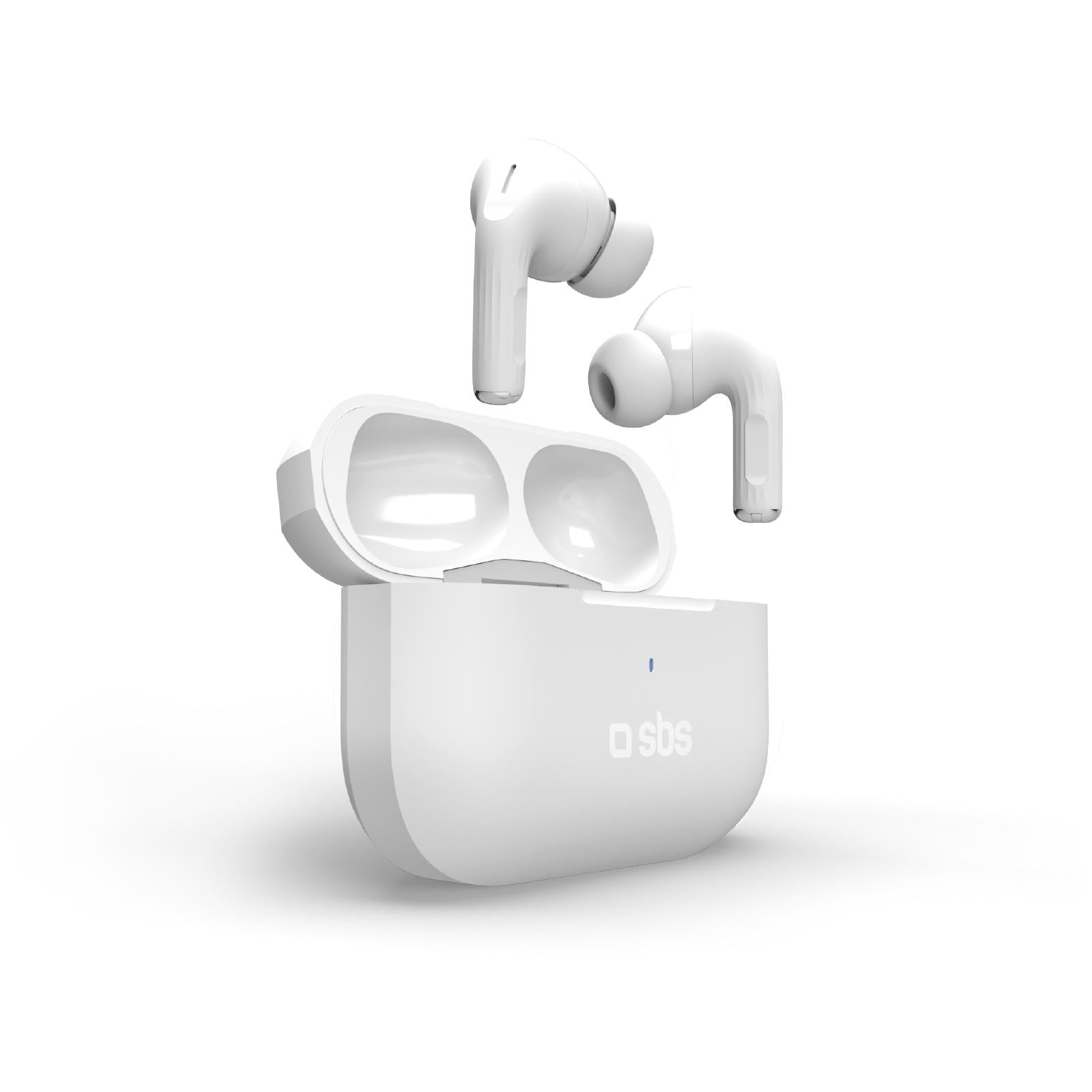 Für kabellose Aufladung geeignete TSW-Ohrhörer, weiß In-Ear Kopfhörer