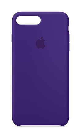 Silikon Case für iPhone 8 Plus ultraviolett