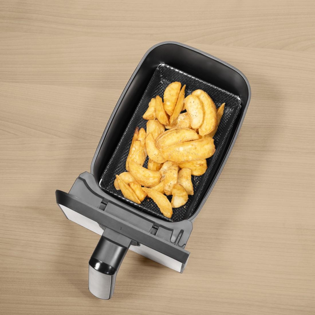 Gitterkorb für Heißluftfritteusen, Anti-Haft, ofenfest, 12,5 x 20 cm (00111455)