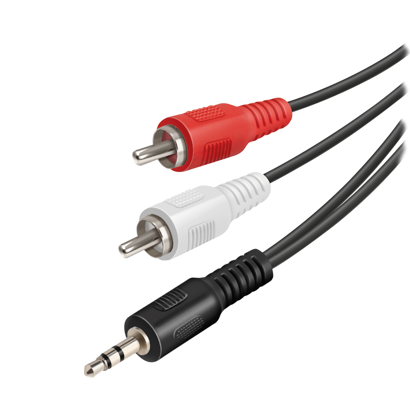 3,5-mm-Klinken-/Cinch-Audiokabel, 1,5m