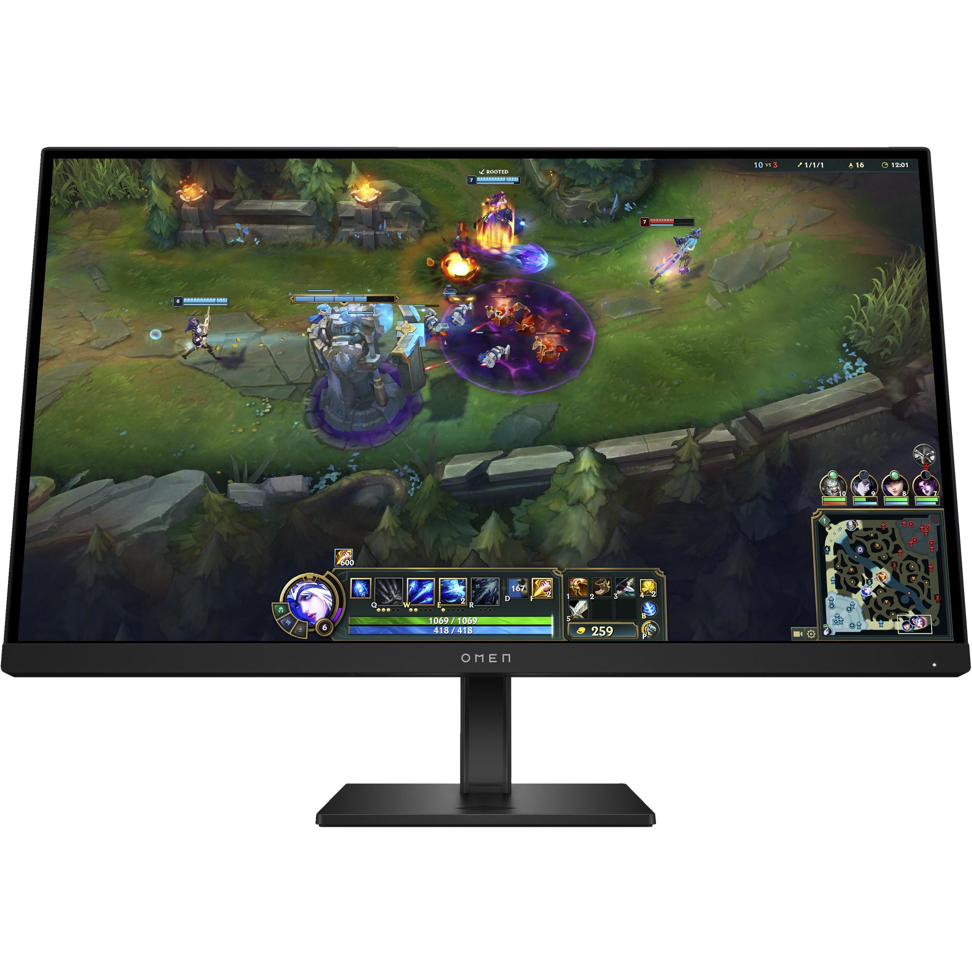 OMEN 27 G2, Schwarz, 27 Zoll, Full-HD, 180 Hz, 1 ms Gaming-Monitor