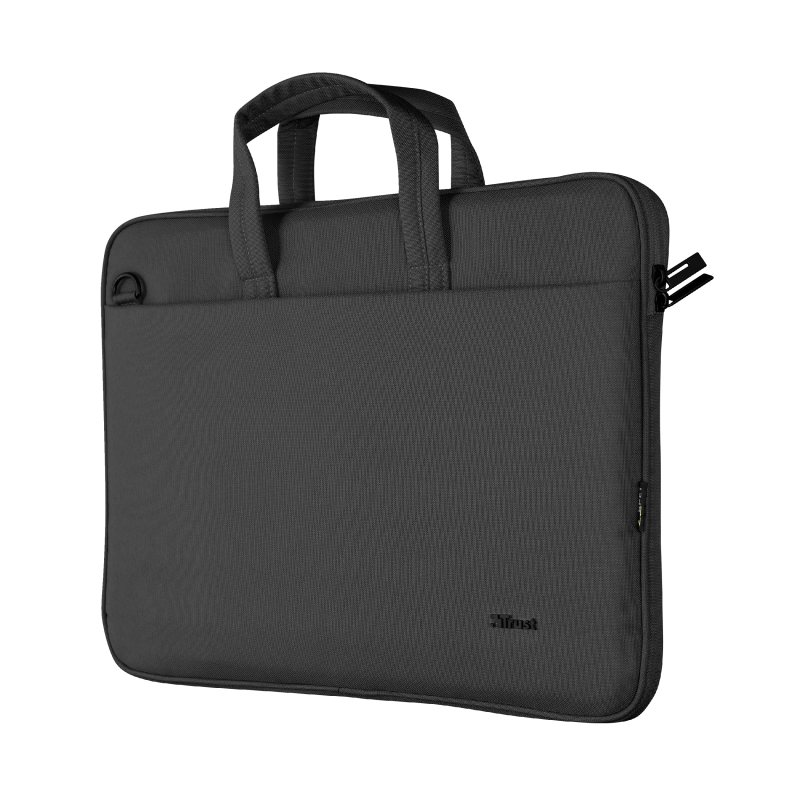 Bologna Slim Laptop Bag 16 Zoll Eco - schwarz Laptop-Tasche