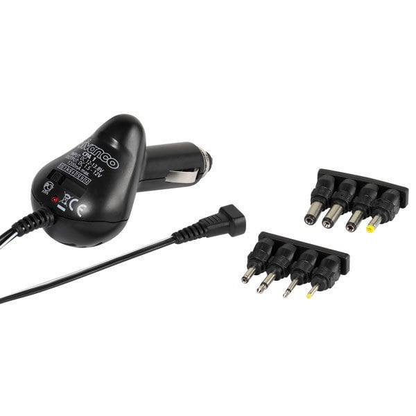 KFZ Netzteil für Elektronikgeräte, 1,5 - 12V, 1200mA max. (35981)