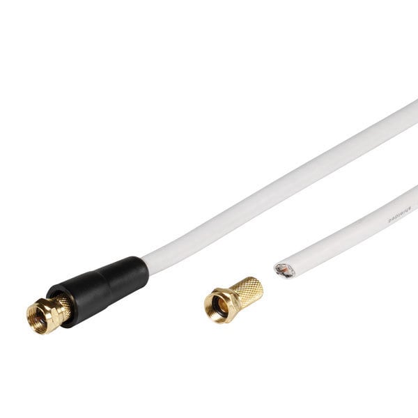 SAT Anschlusskabel Set, 110dB, 10m (44060)