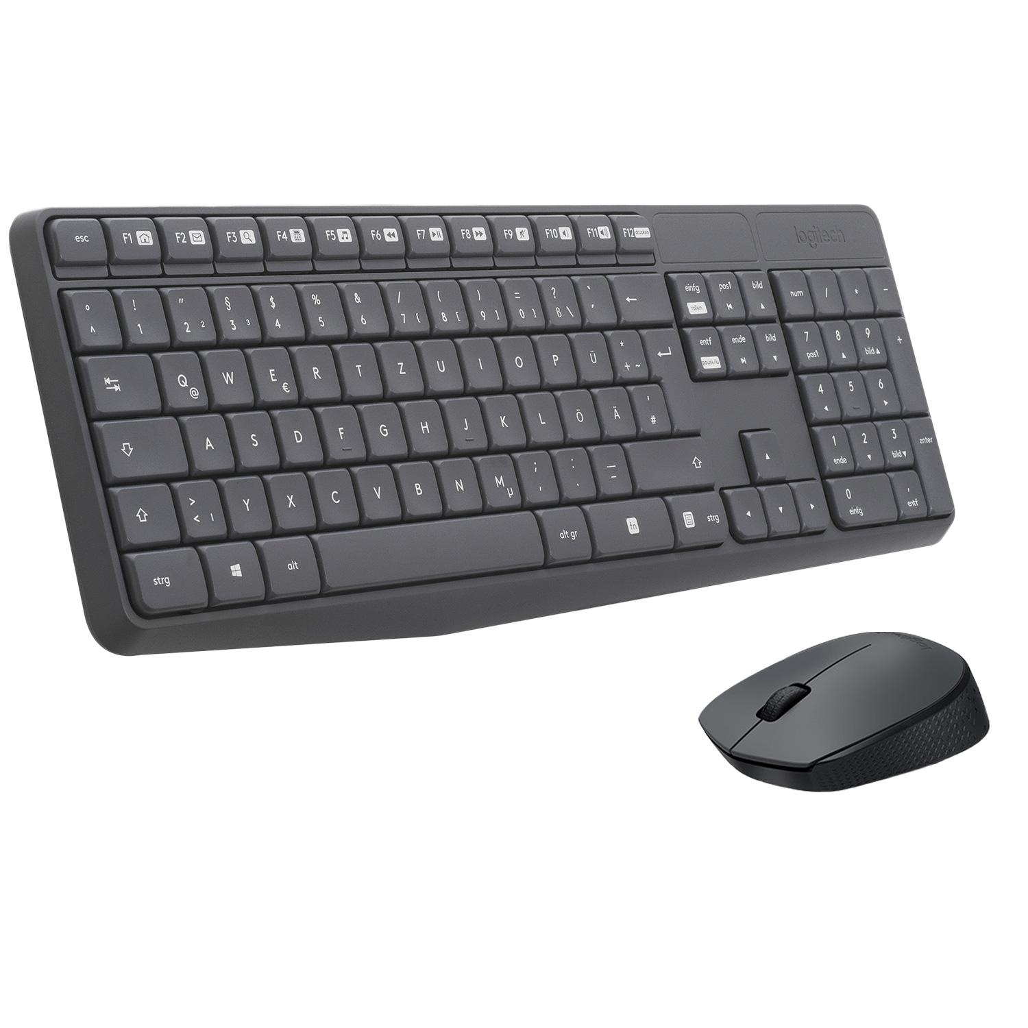 MK235 Kabelloses Tastatur- Maus- Set