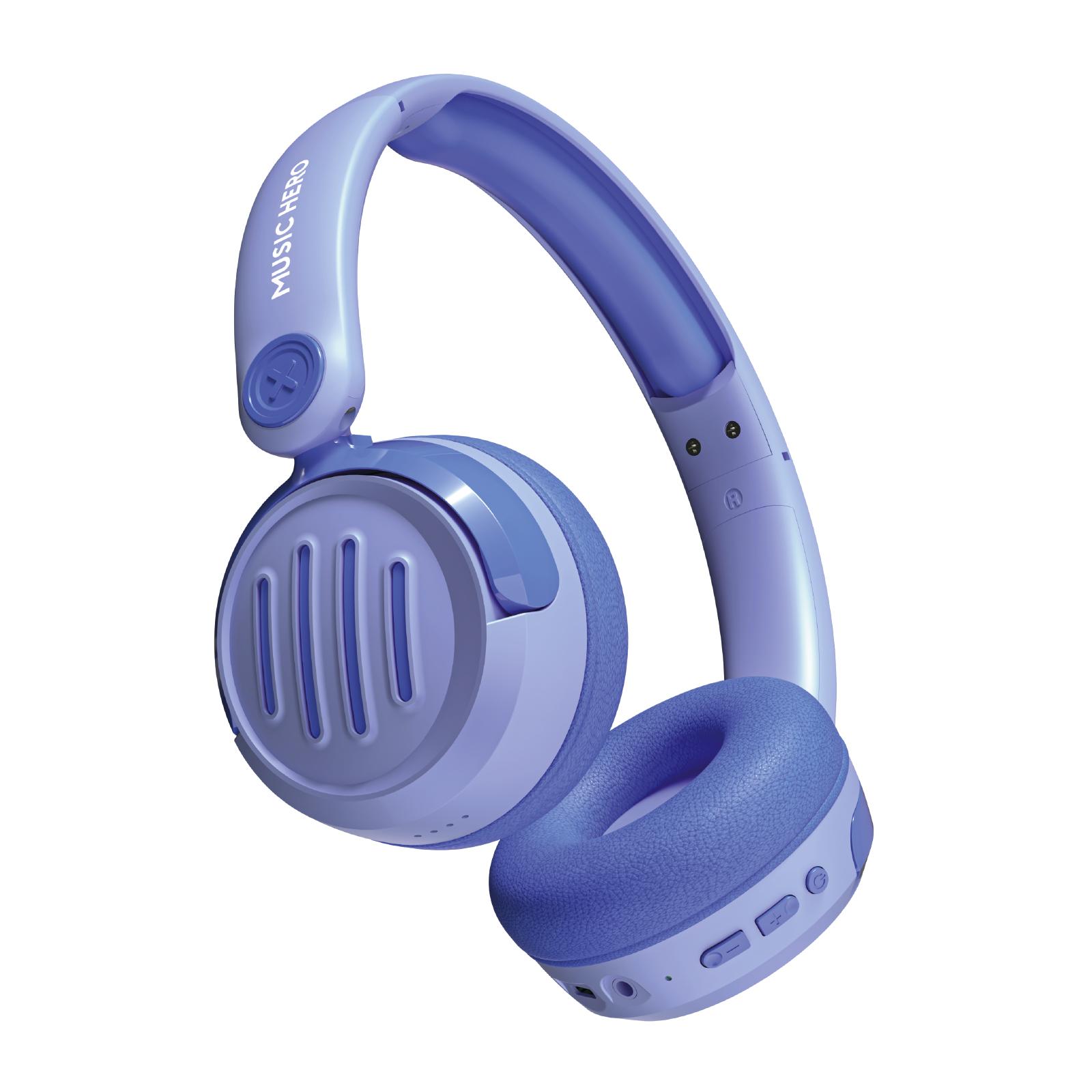 Kabellose Kopfhörer für Kinder, Blau On-Ear Kopfhörer