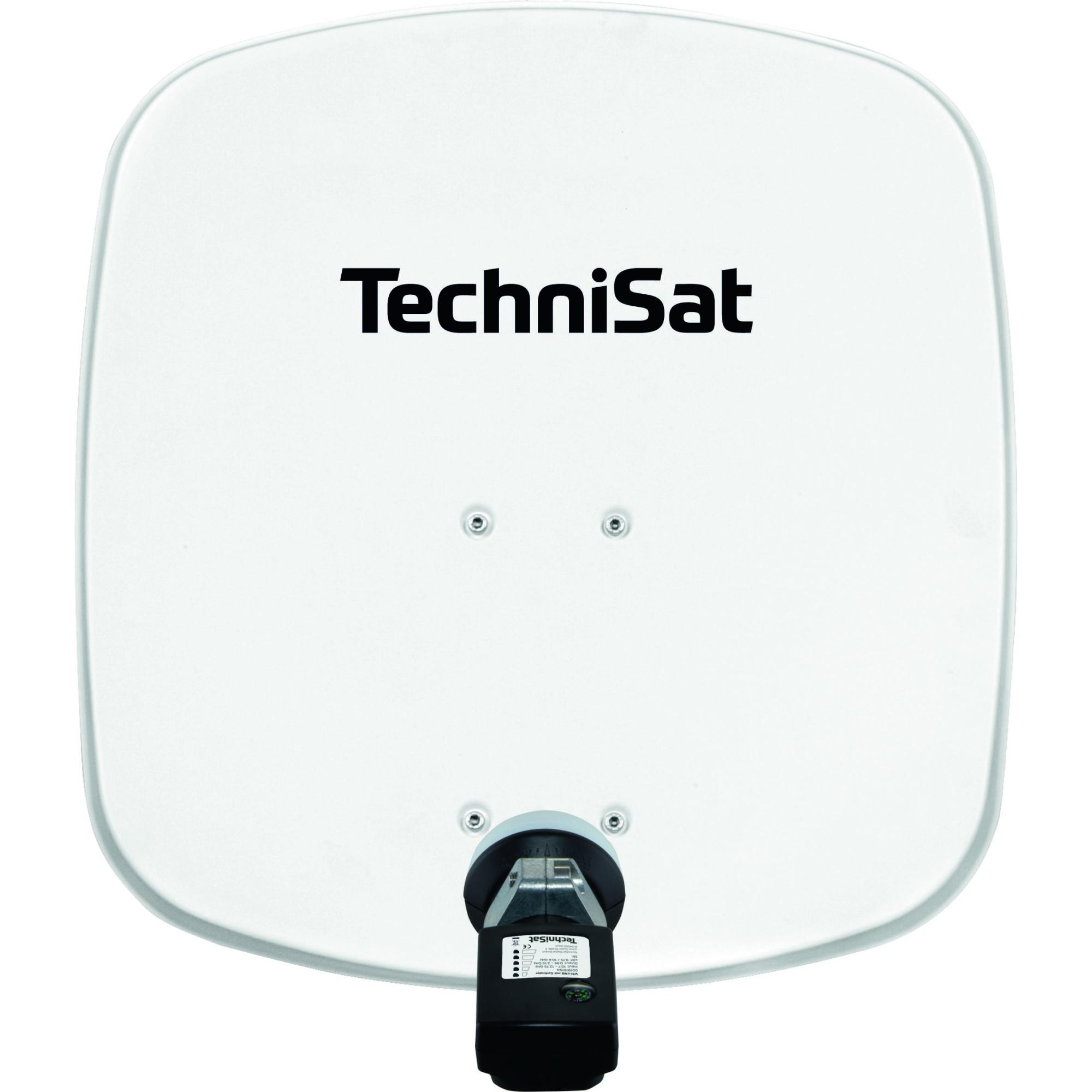 DIGIDISH 45, Satfinder V/H-LNB, polarweiß