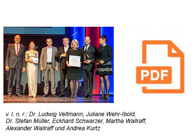 Pressematerial: Kreativpreis 2022: expert Wallraff aus Leverkusen überzeugt mit innovativem New-Work-Konzept