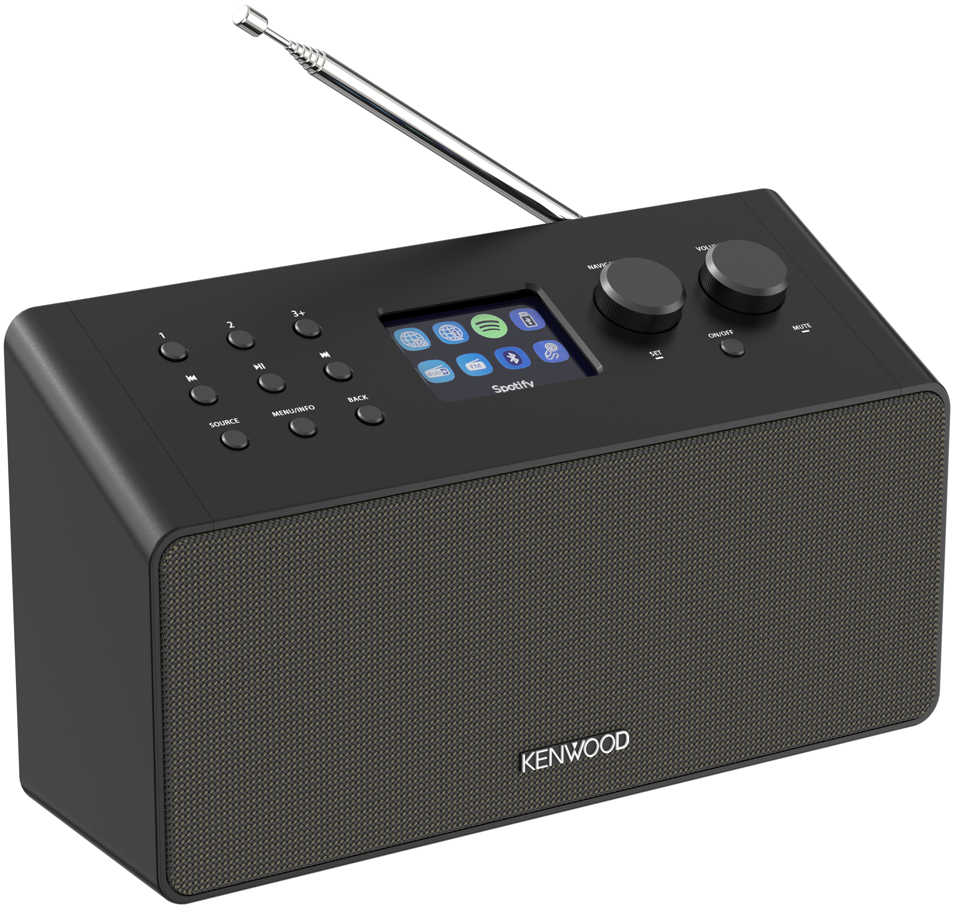 CR-ST90S Schwarz DAB+ Internetradio