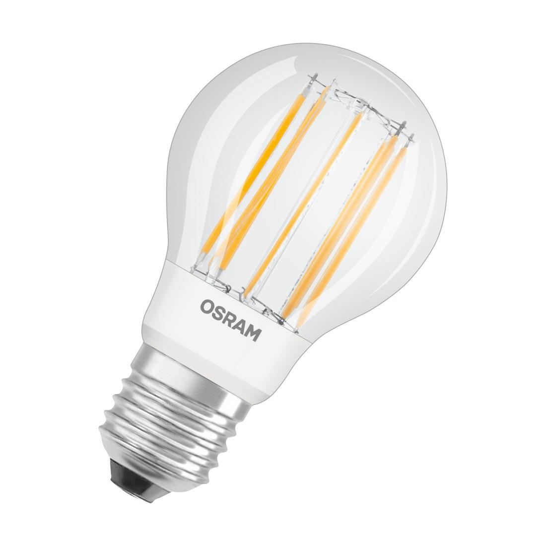 LED-Filament "Retrofit", Glühbirne, 12W ersetzt 100W, E27, Warmweiß, klar (00217808)