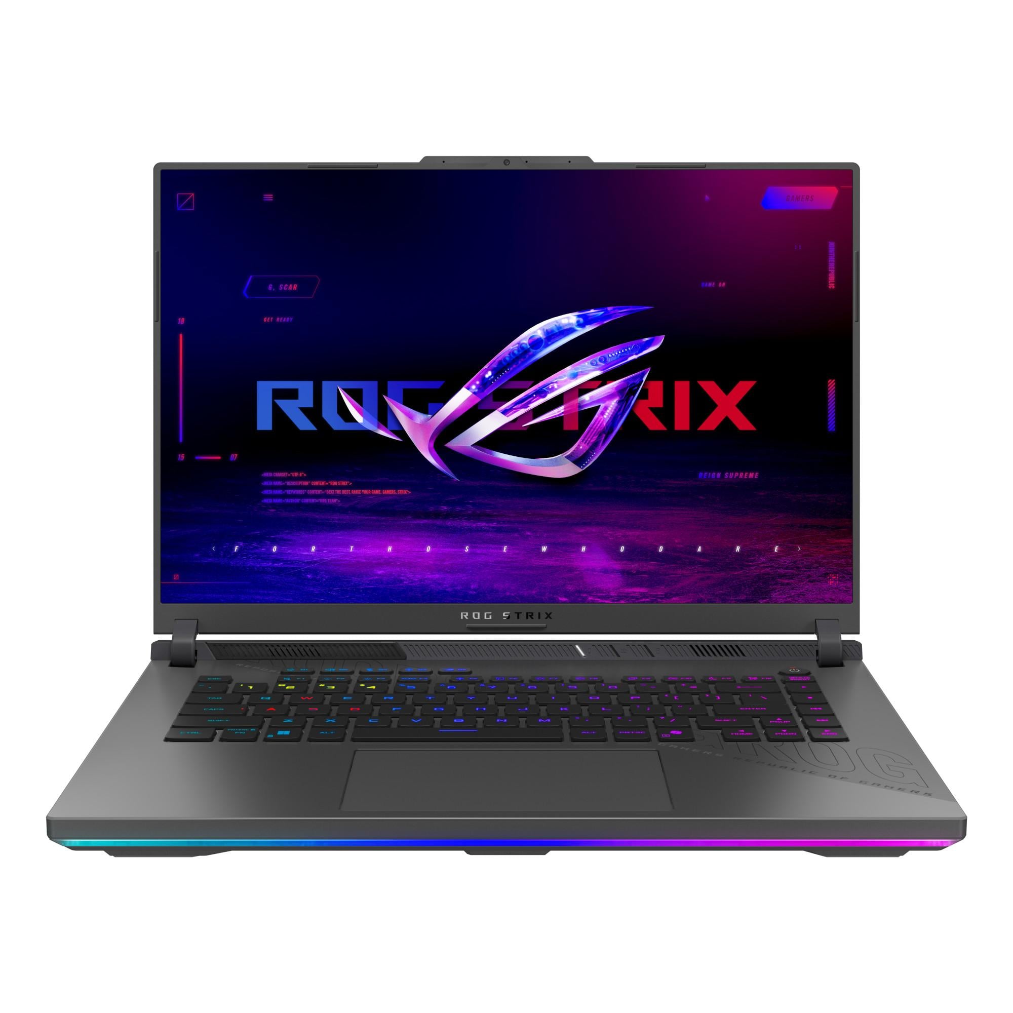 ROG Strix G16 G614PP-RV114W, Eclipse Gray, 16 Zoll, WUXGA, AMD Ryzen 9 8940HX, 32 GB, 1 TB Gaming-Notebook