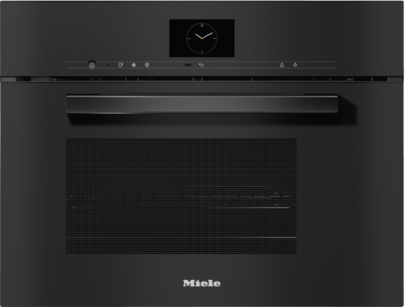 DGM 7640 Dampfgarer mit Mikrowelle Obsidianschwarz Dampfgarer
