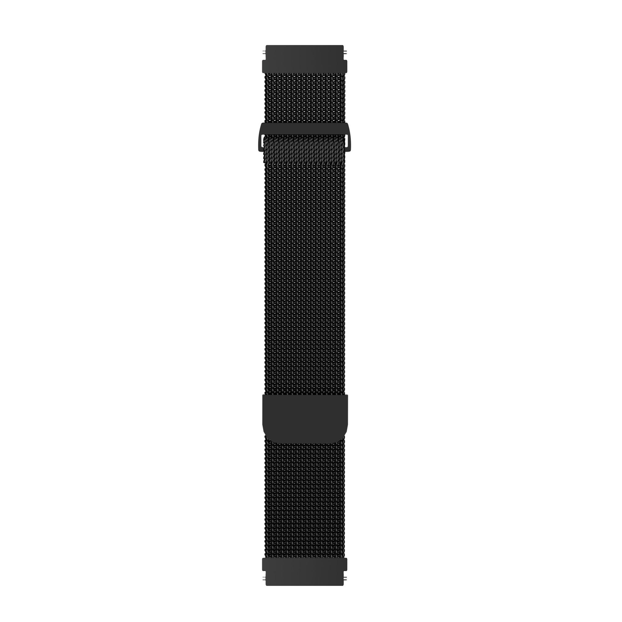 Armband Gala Strap 20mm Milanaise Black (23140)
