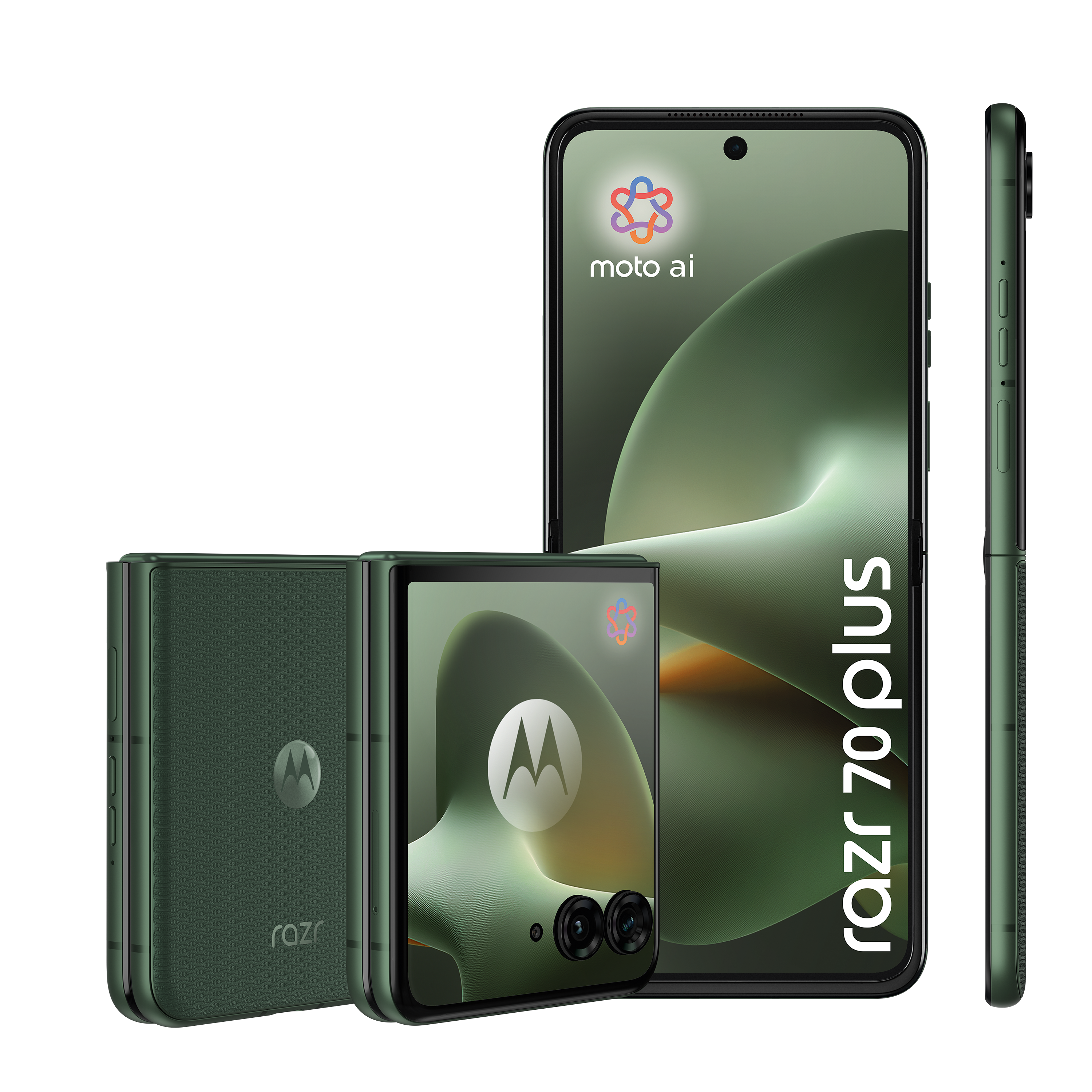 razr 70 Plus 8GB + 256GB PANTONE® Mountain View Smartphone