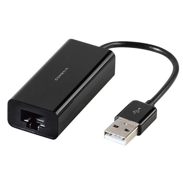USB 2.0 - RJ45 Netzwerk Adapter für Windows und MAC (36669)