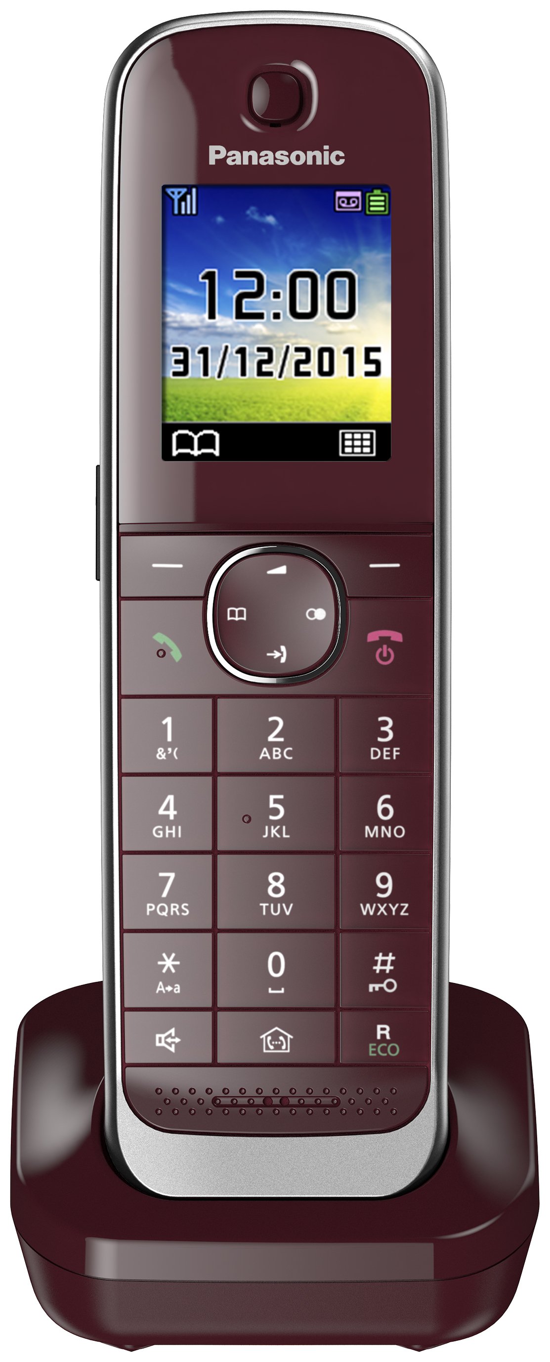 KX-TGJA30EXR Weinrot Schnurloses Telefon