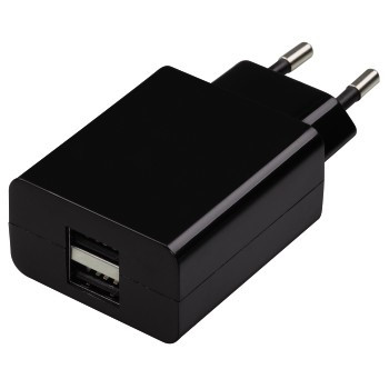 USB-Ladegerät 2,1A schwarz
