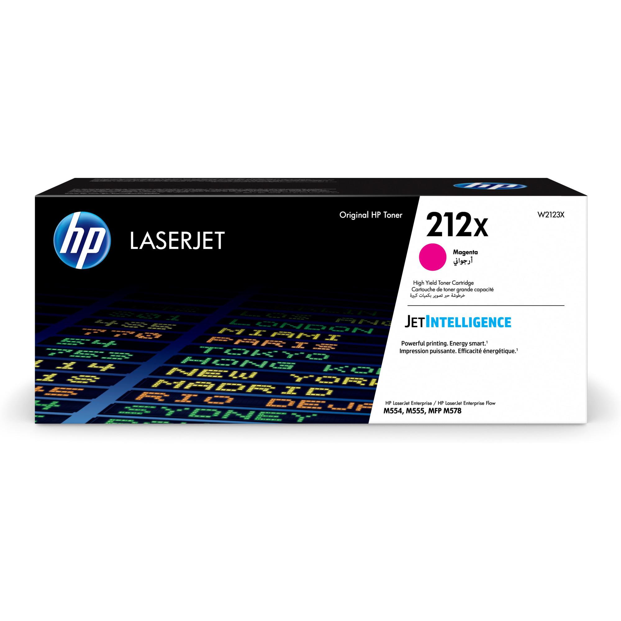 212X Magenta Original LaserJet Tonerkartusche mit hoher Reichweite