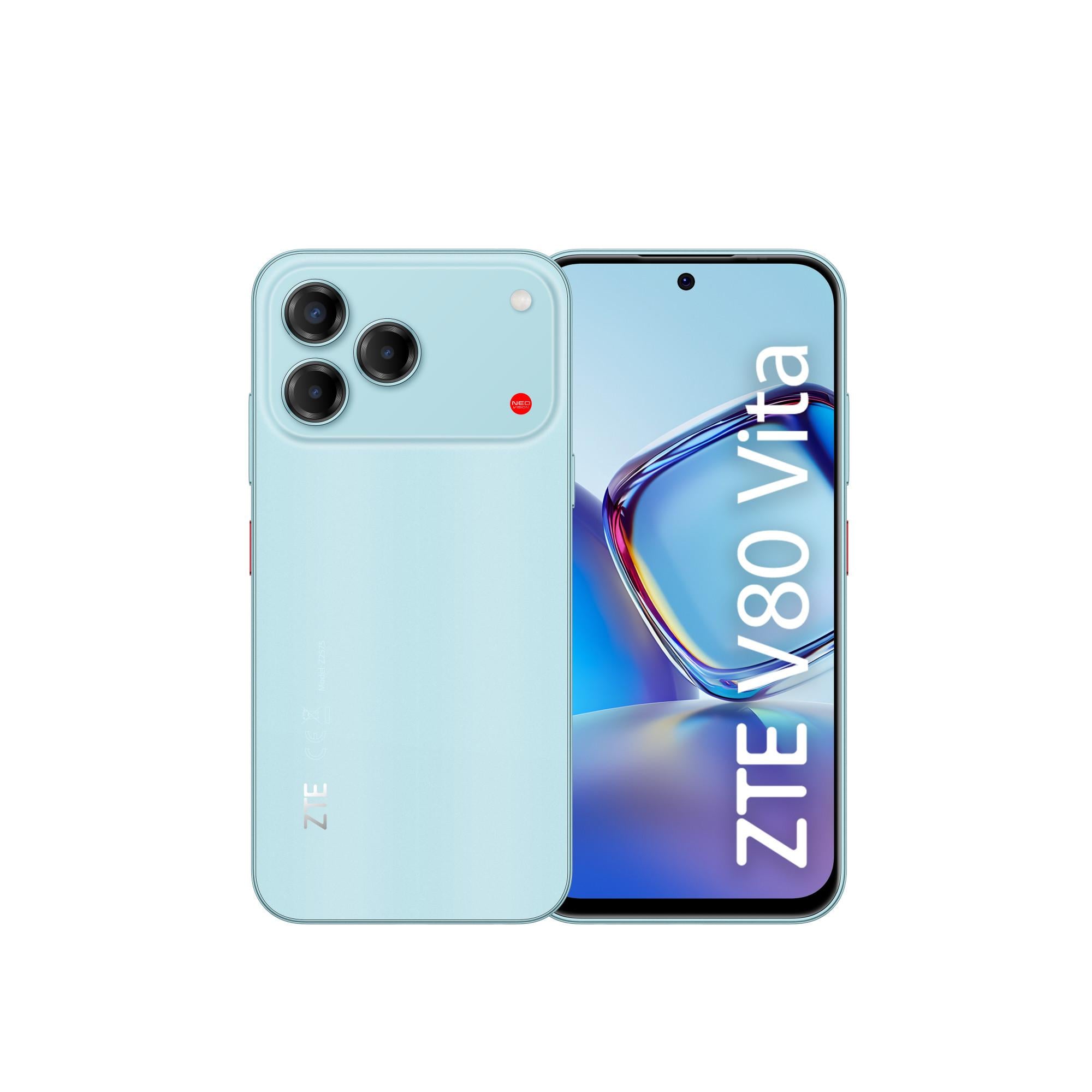 V80 Vita 4GB + 256GB Cyan Smartphone