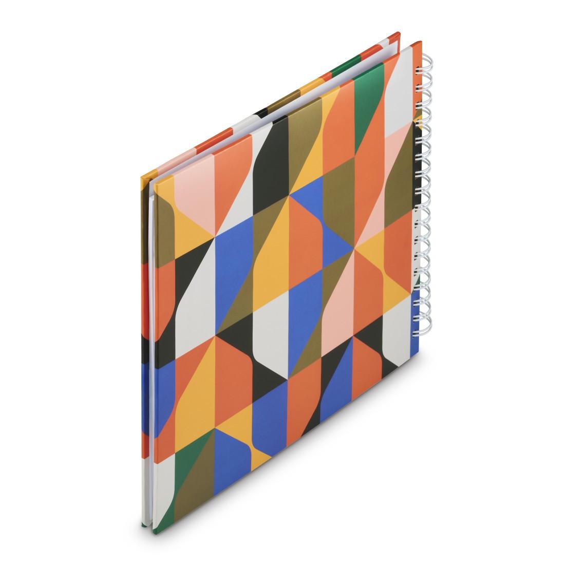 Spiral-Album "Play of Colours", 28x24 cm, 50 weiße Seiten (00007784)