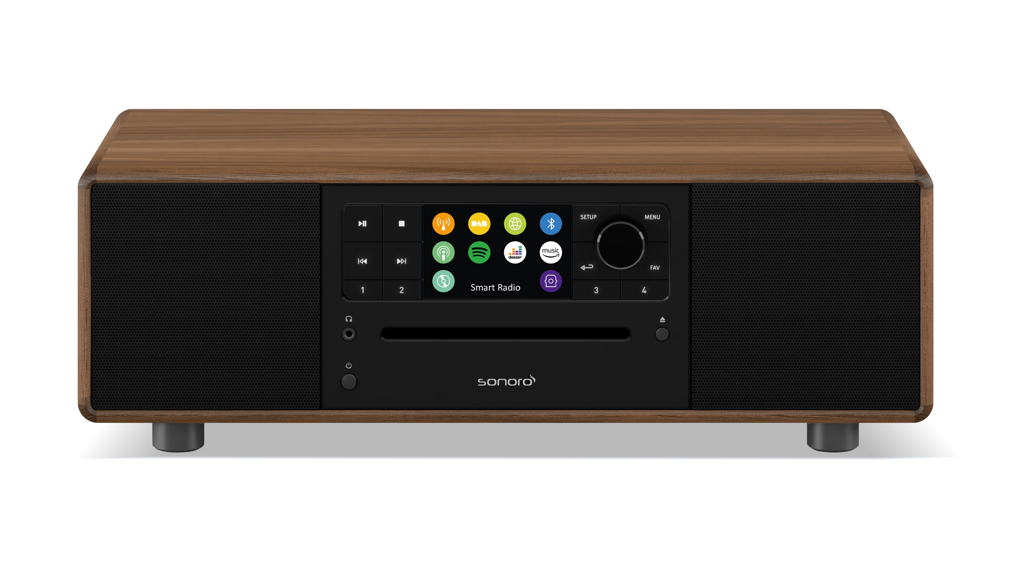 Kompaktanlage PRESTIGE walnuss anthrazit