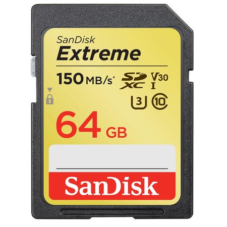 SDXC Extreme 64GB, UHS I, U3, 150MB/s Speicherkarte