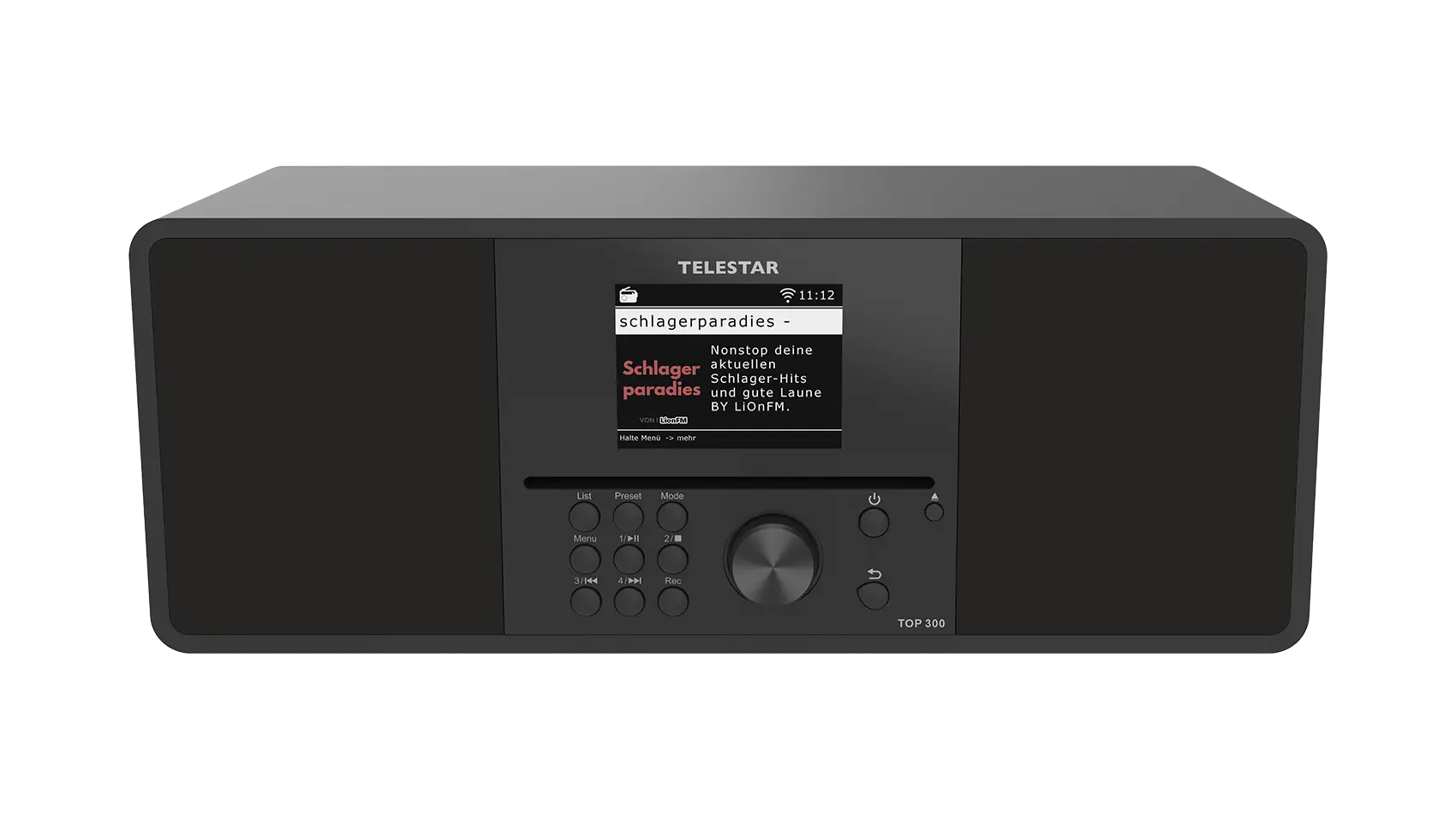 DAB+ Internetradio TOP 300 schwarz