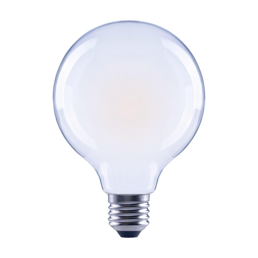 LED-Filament, E27, 806lm ersetzt 60W Globelampe, G95, matt, Warmweiß (00112879)