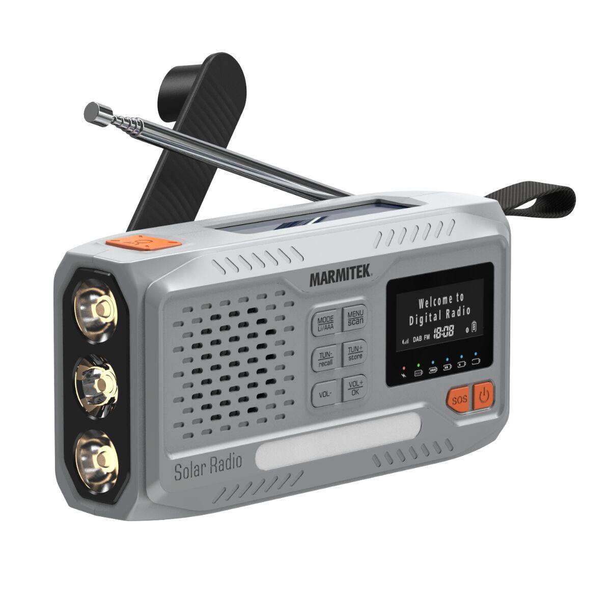 RESQ 100 - Kurbelradio grau