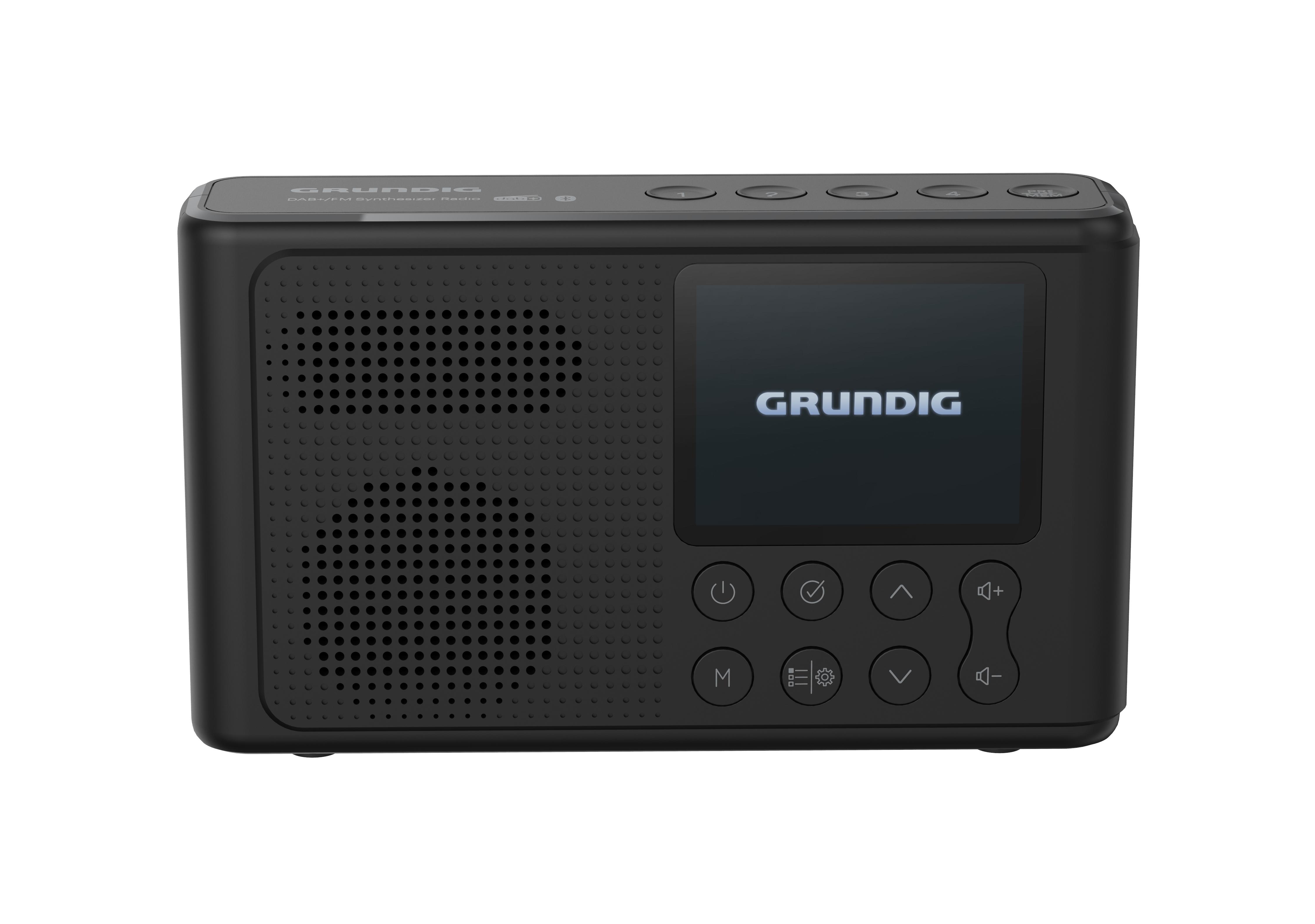 Music 6500 schwarz DAB+-Taschenradio