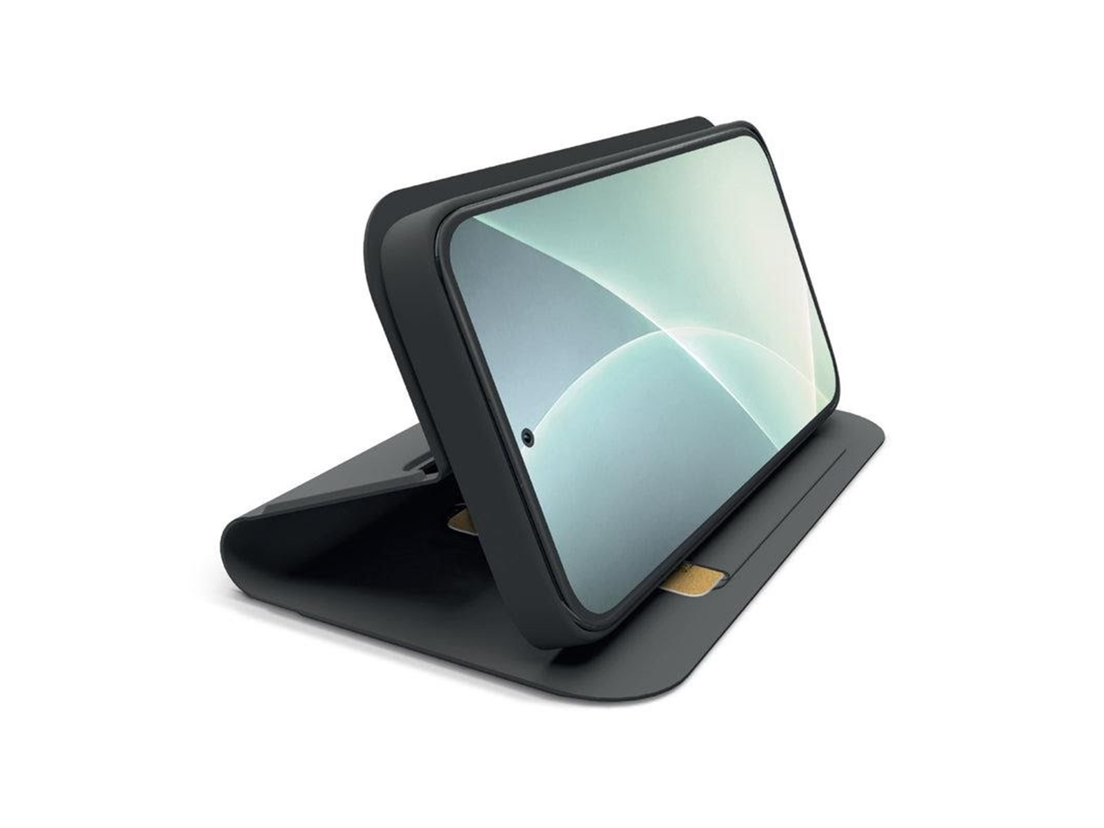 Klapphülle mit Ständer und Soft-Touch-Oberfläche für das Xiaomi 17, Schwarz Handyhülle