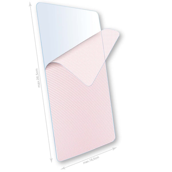 Displayschutzfolie, universal für Tablets bis 10 Zoll (35583)