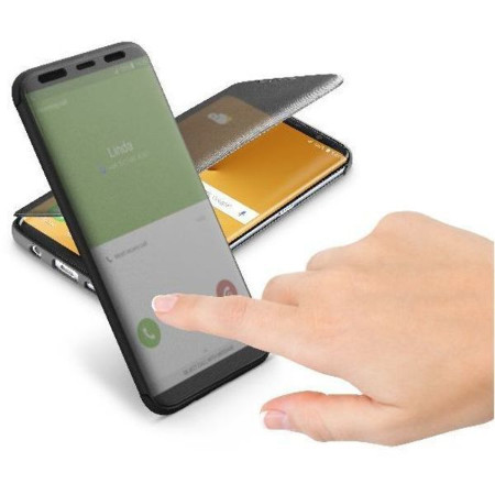 BOOK TOUCH, Buchklapptasche für Samsung Galaxy S8 Plus