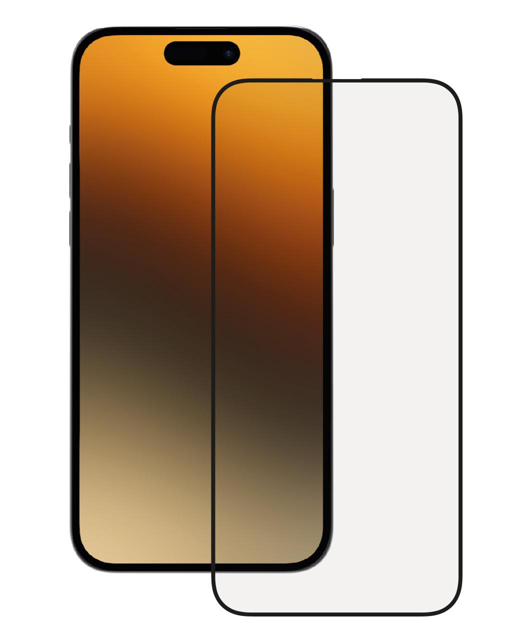 Full Screen Displayschutzglas für iPhone 15 Pro Max (63941) Schutzglas