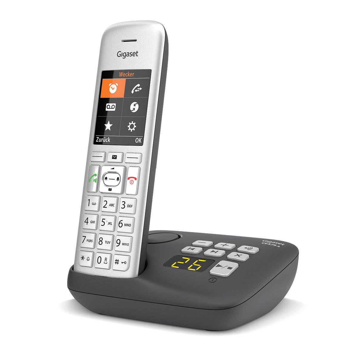 CE575A silber Schnurloses Telefon
