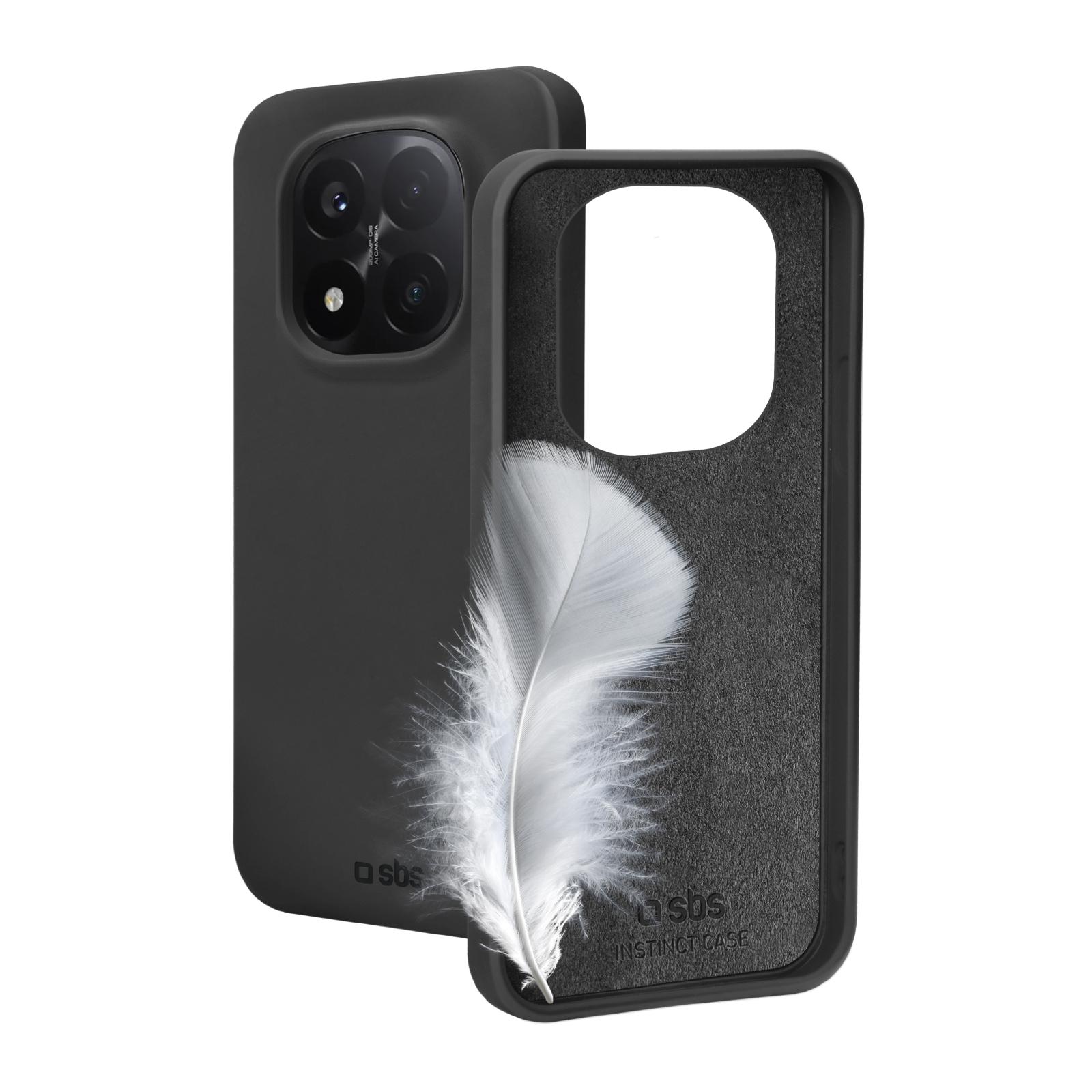 Instinct Hülle für Xiaomi Redmi Note 14 Pro+ 5G, Schwarz