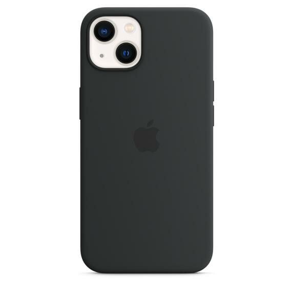 iPhone 13 Silikon Case mit MagSafe - Mitternacht (MM2A3ZM/A) Handyhülle