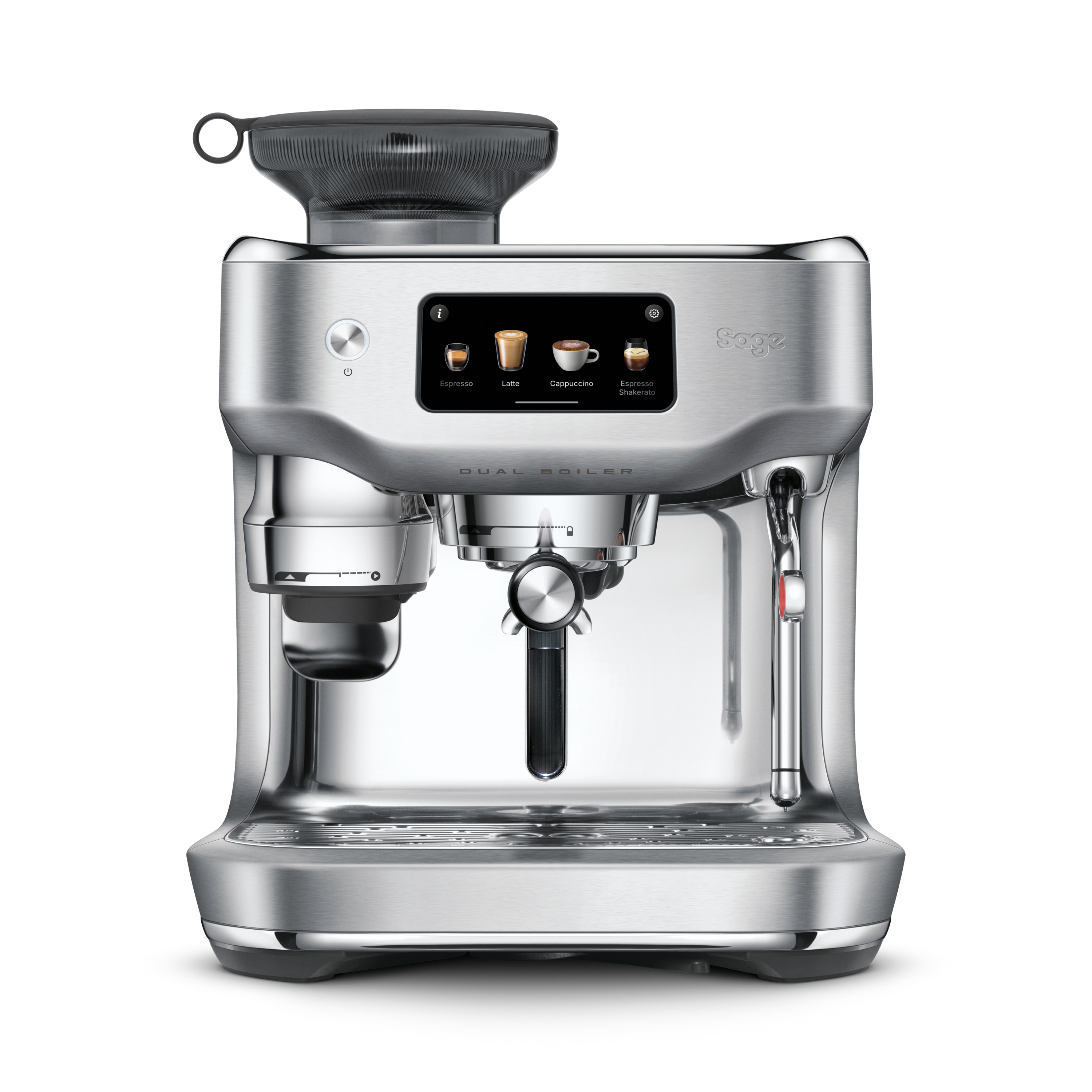 Oracle Dual Boiler Brushed Stainless Steel Siebträger-Espressomaschine
