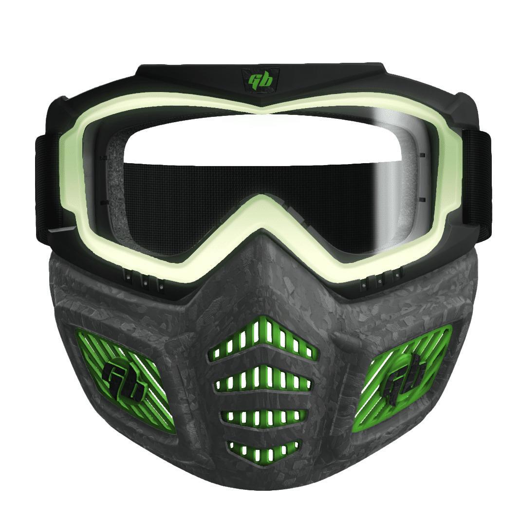 Elite Facemask leuchtender Augenrahmen