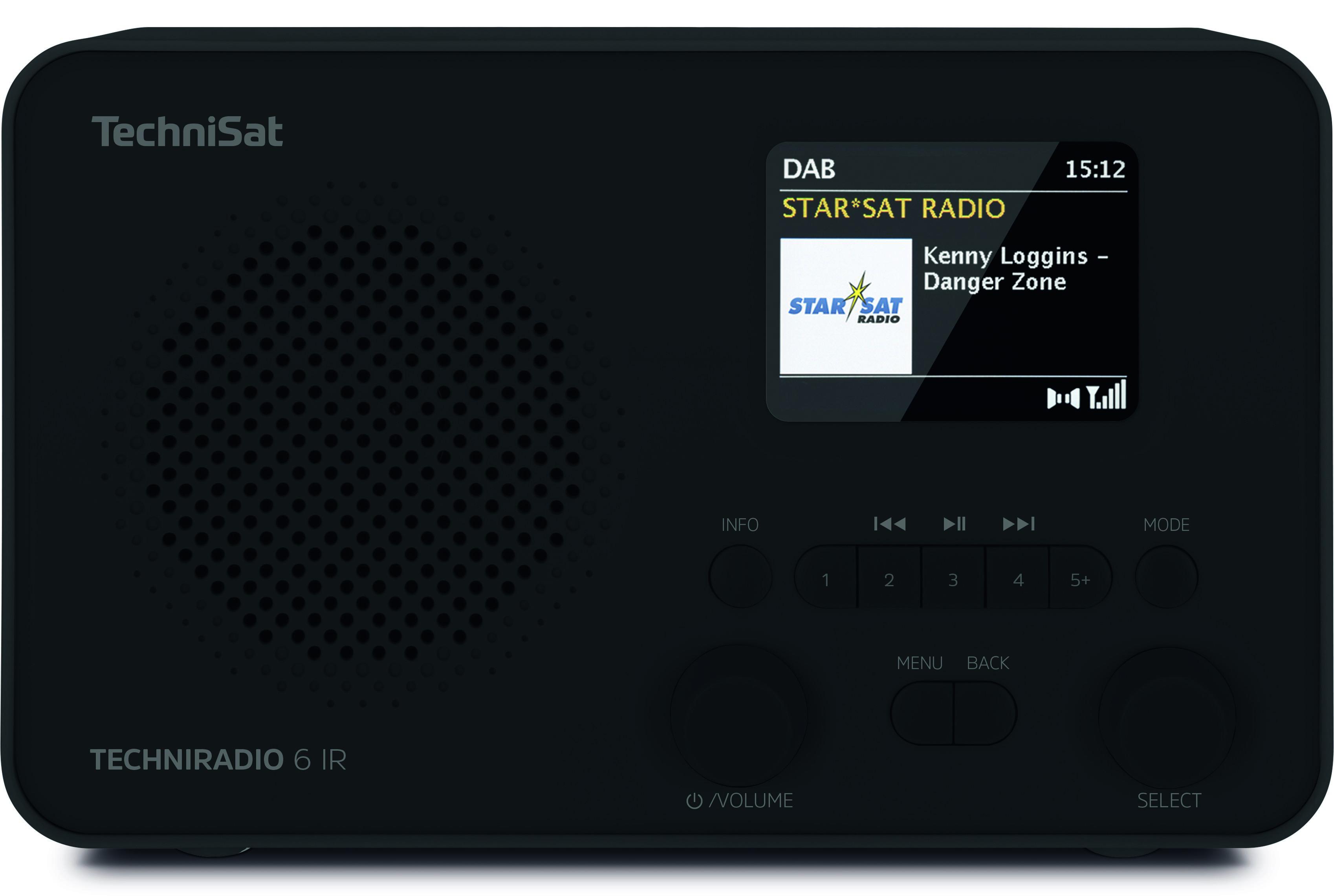 TECHNIRADIO 6 IR schwarz DAB+ Radio